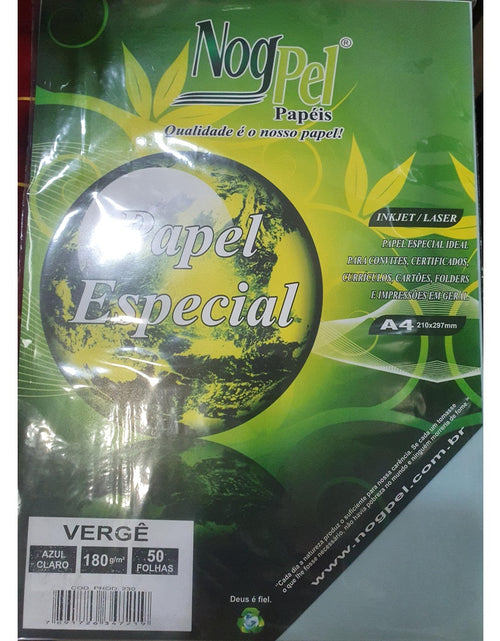Load image into Gallery viewer, PAPEL NOGPEL VERGE A4 180G 50FLS

