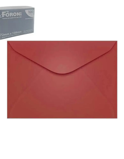 Load image into Gallery viewer, Envelope Visita 72x108 80g Colorido Foroni 1 unidade
