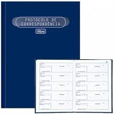 Livro Protocolo de Correspondência 52 folhas - Tilibra